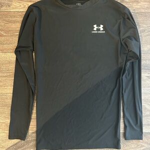 Under Armour Men's Black Long Sleeve Compression Shirt
